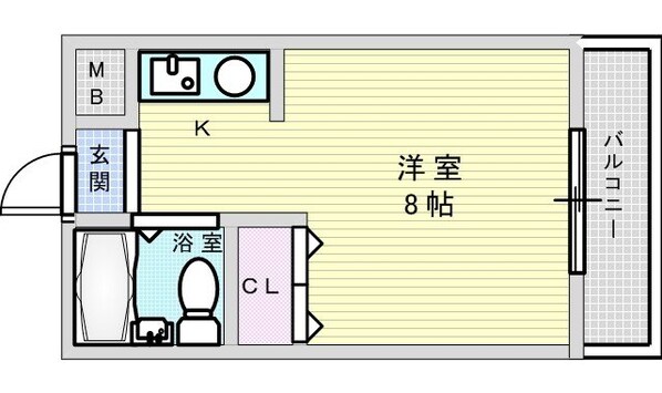 プラザカワバタの物件間取画像